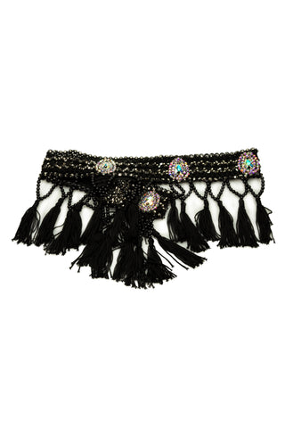 Crystal Tassel Belt - Where to Buy Dancewear SM Dance Fashion Competition Outfit Costume