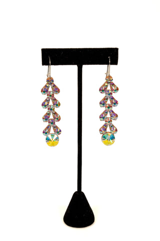 Leaf Shape Dangling Drop Earrings - Where to Buy Dancewear SM Dance Fashion Competition Outfit Costume
