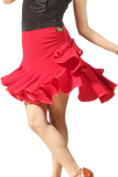 Asymmetrical Frill Latin & Rhythm Skirt - Where to Buy Dancewear SM Dance Fashion Competition Outfit Costume