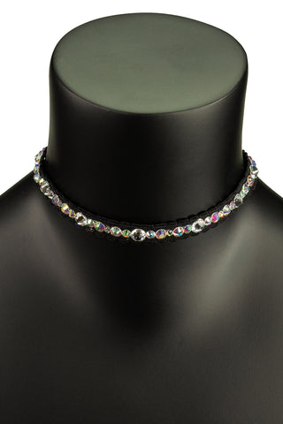 Crystal Waver Choker Necklace - Where to Buy Dancewear SM Dance Fashion Competition Outfit Costume