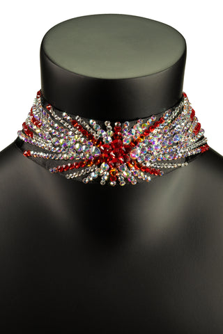Star Ruby Choker Necklace - Where to Buy Dancewear SM Dance Fashion Competition Outfit Costume