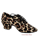 CROWN Dance Shoes Leopard Soft Practice Crown Dance Shoes - Where to Buy Dancewear SM Dance Fashion Competition Outfit Costume