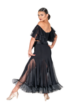Mini Drapped Flounce Blouse - Where to Buy Dancewear SM Dance Fashion Competition Outfit Costume