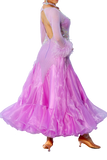Purple Ballroom Competition Dress - Where to Buy Dancewear SM Dance Fashion Competition Outfit Costume