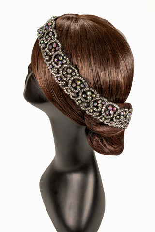 Crystallized Spiral & Scalloped Line Hair Piece - Where to Buy Dancewear SM Dance Fashion Competition Outfit Costume