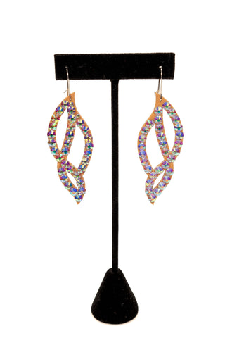 Weave Crystal Drop Earrings - Where to Buy Dancewear SM Dance Fashion Competition Outfit Costume