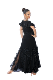 Godet Mesh Frill Ballroom & Smooth Skirt - Where to Buy Dancewear SM Dance Fashion Competition Outfit Costume
