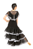 Layered Crinoline Hem Ballroom & Smooth Skirt - Where to Buy Dancewear SM Dance Fashion Competition Outfit Costume