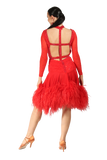 Fringe Latin & Rhythm Competition Dress - Where to Buy Dancewear SM Dance Fashion Competition Outfit Costume
