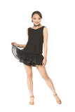 Layered Flounce Mini Latin & Rythm Skirt - Where to Buy Dancewear SM Dance Fashion Competition Outfit Costume
