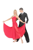 Red Peekaboo Slit Lace Ballroom & Smooth Dress - Where to Buy Dancewear SM Dance Fashion Competition Outfit Costume