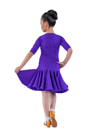 Girl's Latin Dress - Where to Buy Dancewear SM Dance Fashion Competition Outfit Costume