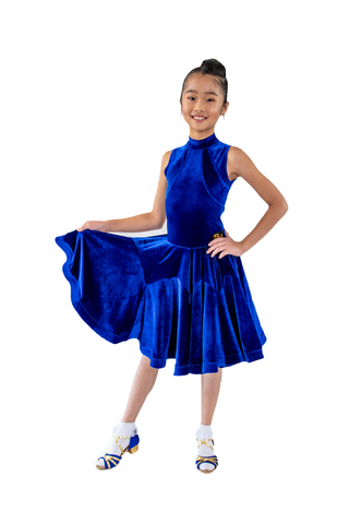 Princess Velvet Dance Competition Dress - Where to Buy Dancewear SM Dance Fashion Competition Outfit Costume
