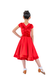 Princess Red Velvet Dance Competition Dress - Where to Buy Dancewear SM Dance Fashion Competition Outfit Costume