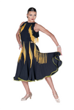 Fringe Trumpet Ballroom & Smooth Skirt - Where to Buy Dancewear SM Dance Fashion Competition Outfit Costume