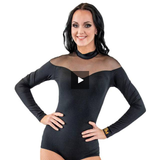 Semi-Sweetheart Velour Body Suit - Where to Buy Dancewear SM Dance Fashion Competition Outfit Costume