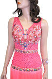 Pink Fringe Latin Competition Dress - Where to Buy Dancewear SM Dance Fashion Competition Outfit Costume
