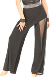 Asymmetrical Transparent Trousers - Where to Buy Dancewear SM Dance Fashion Competition Outfit Costume